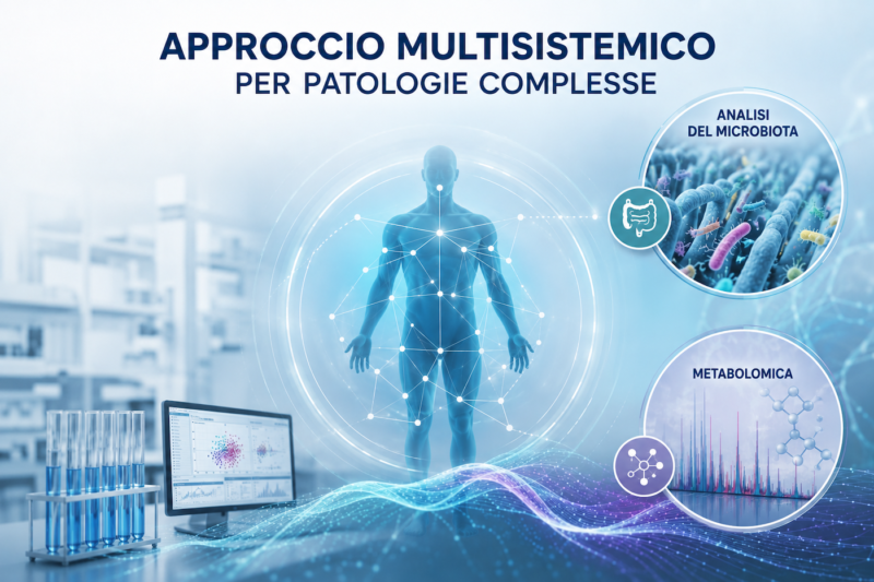 Approccio multisistemico alle patologie croniche: microbiota e metabolomica insieme