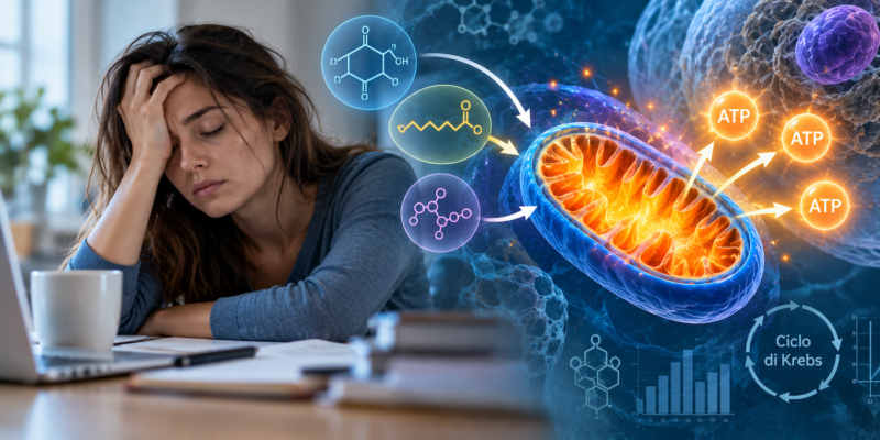 Stanchezza cronica e deficit energetico cellulare: quando il problema è metabolico